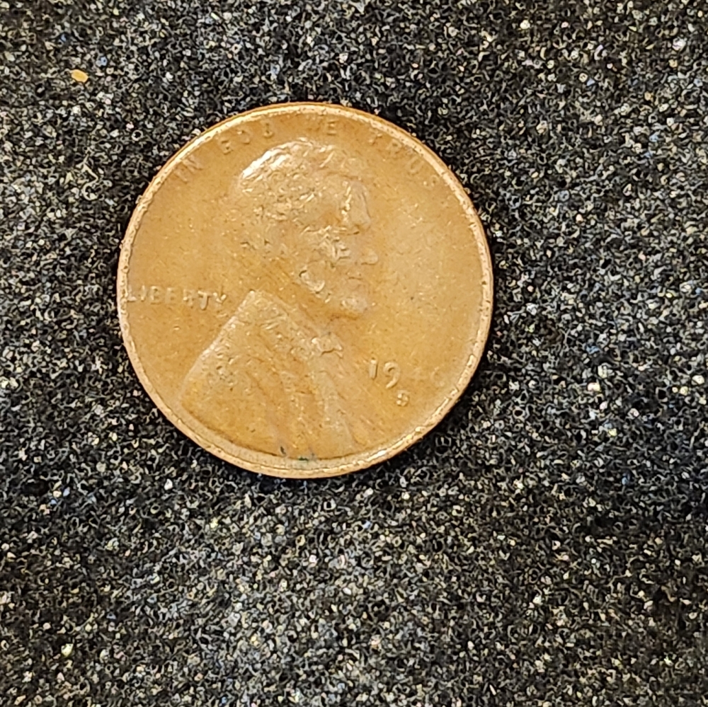 1946 wheat penny S Mint Mark very rare, many errors